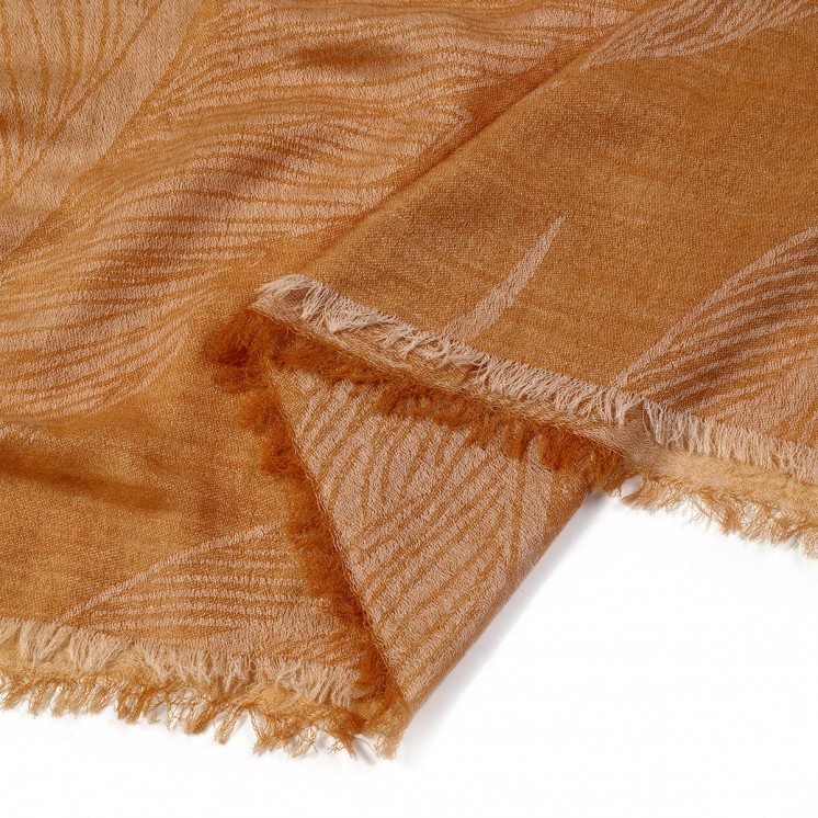 Châle laine Sable Doré