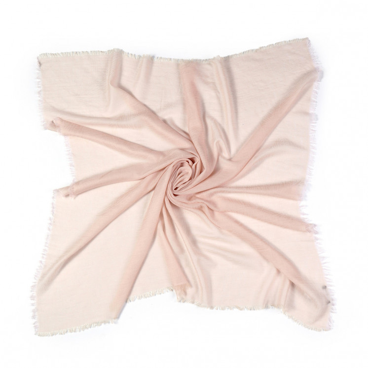 Châle laine Rose Poudré