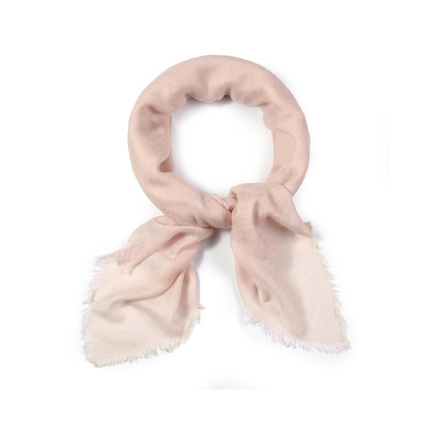 Châle laine Rose Poudré