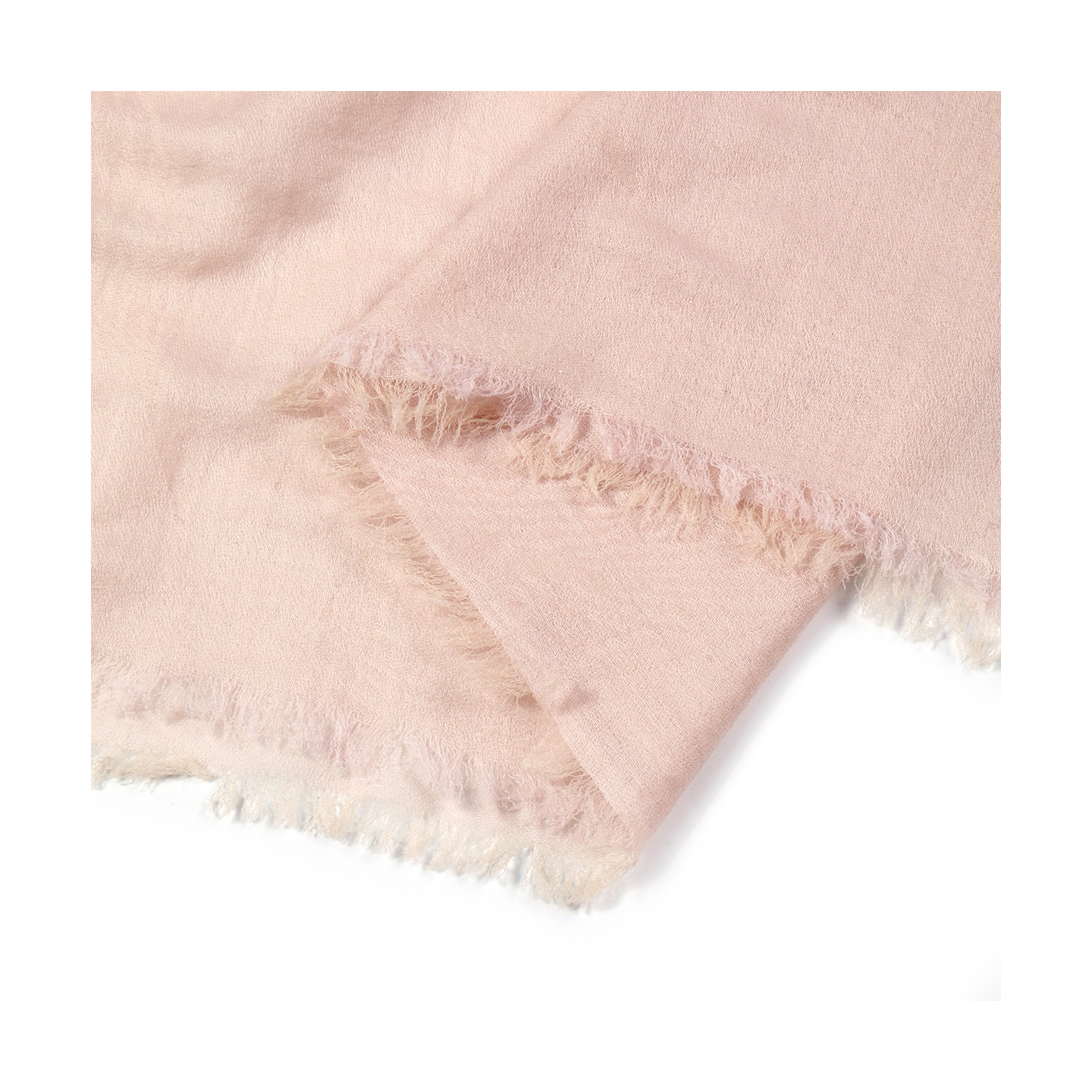 Châle laine Rose Poudré