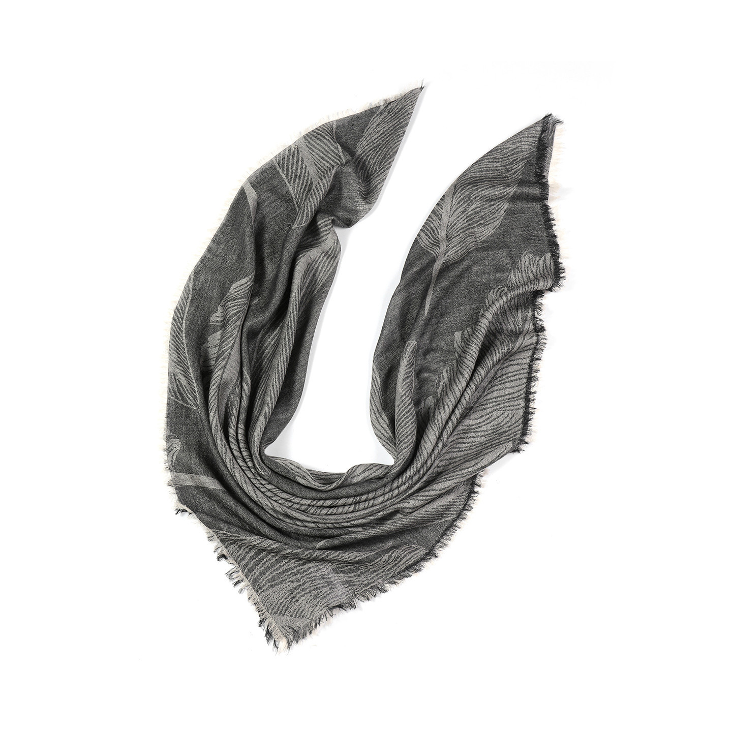 Châle laine Ombres Nocturnes