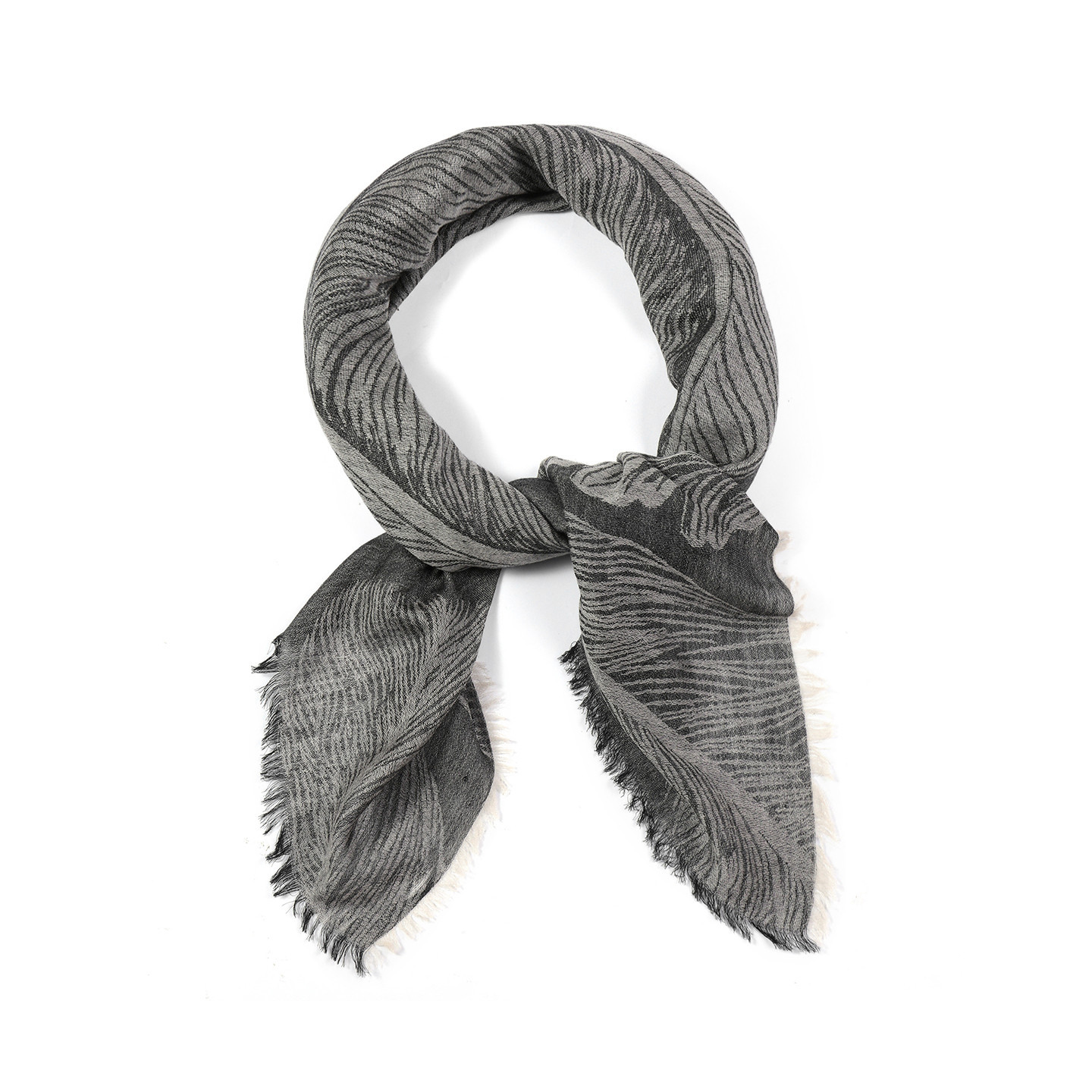 Châle laine Ombres Nocturnes