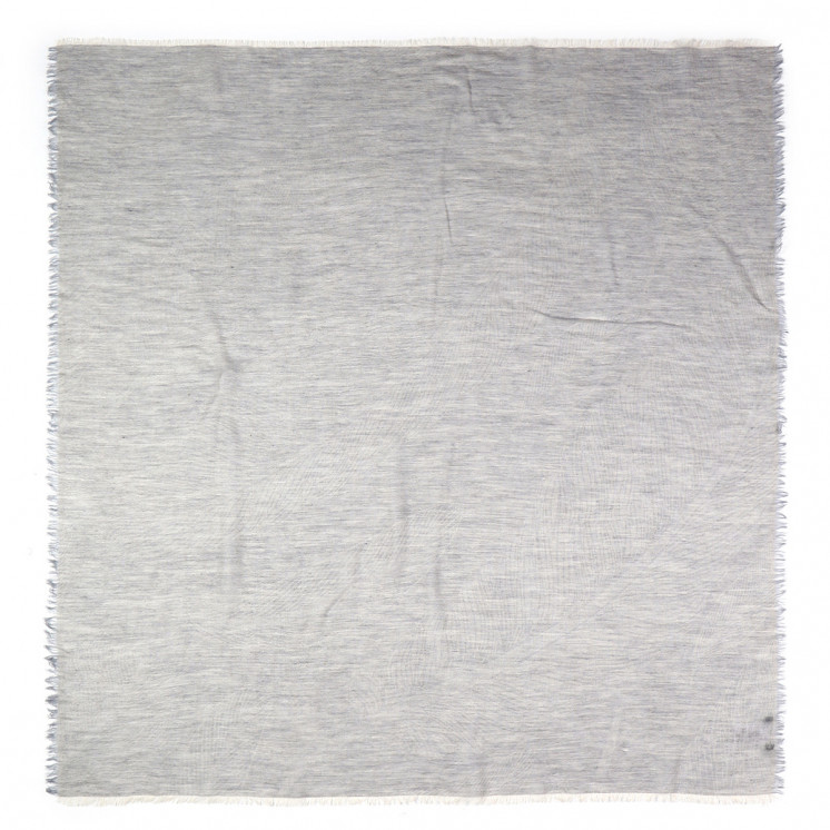 Châle laine Brume Grise