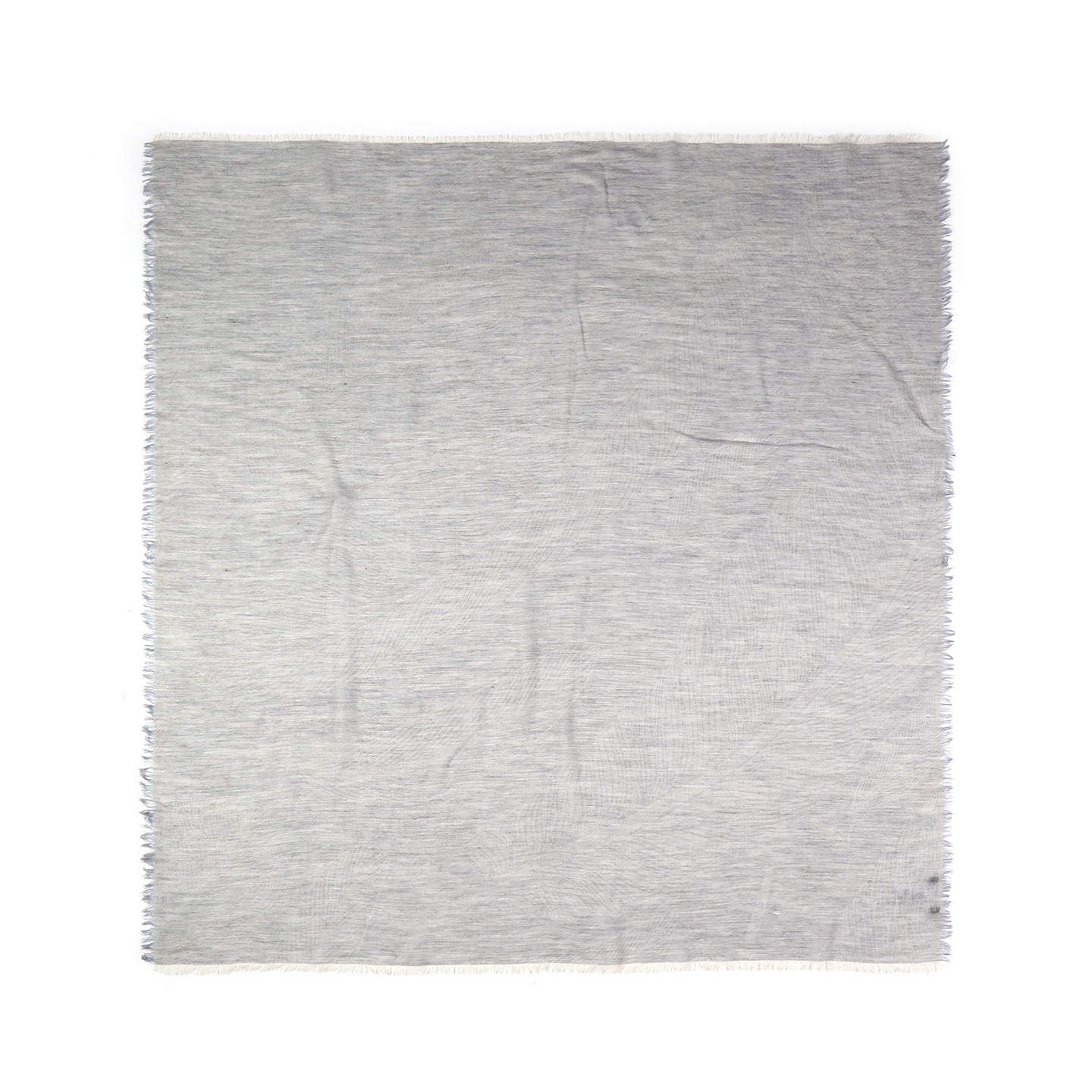 Châle laine Brume Grise