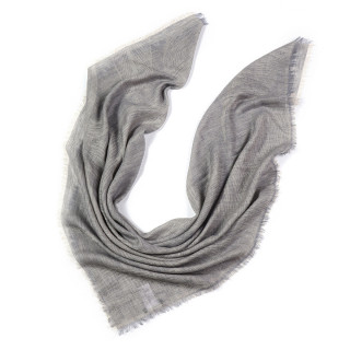 Châle laine Brume Grise