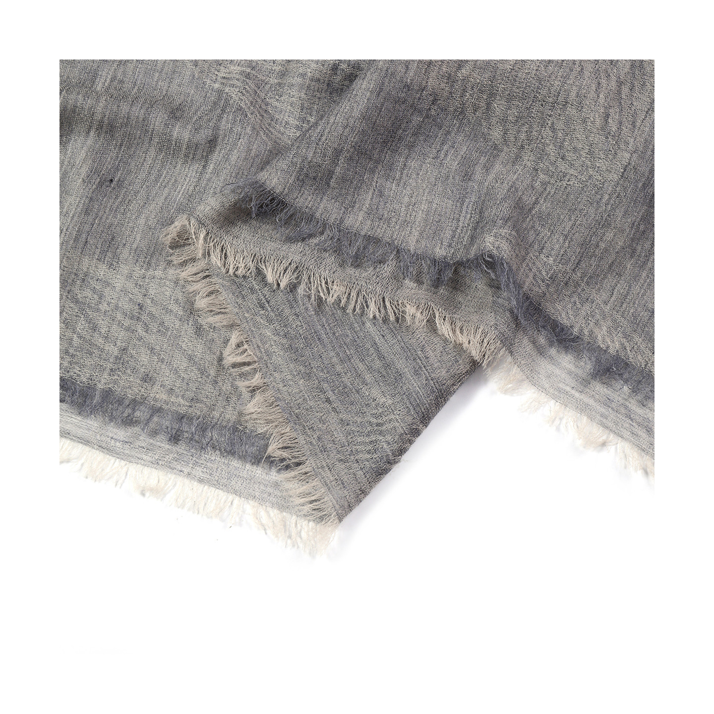 Châle laine Brume Grise