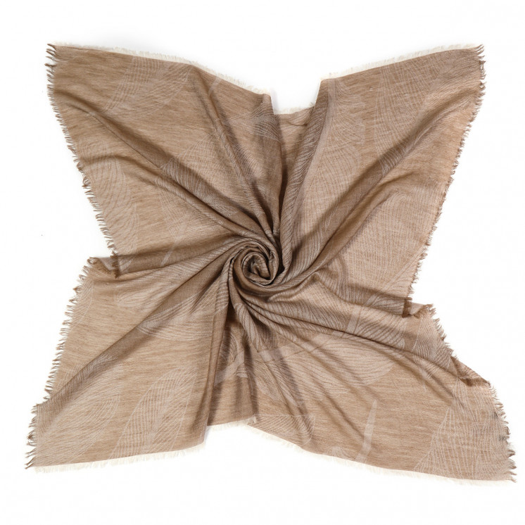 Châle laine Feuille d'Automne