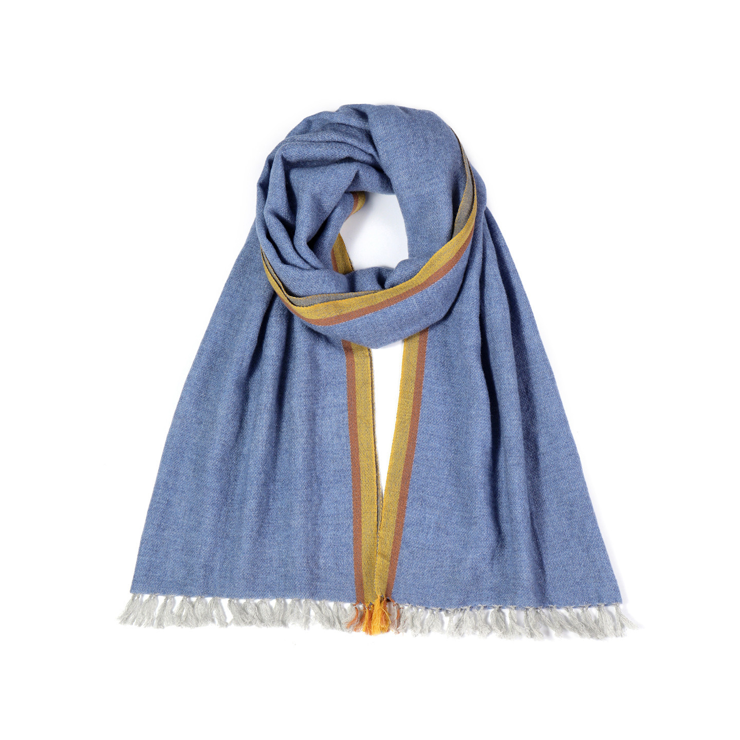 Écharpe laine Ciel d'Azur