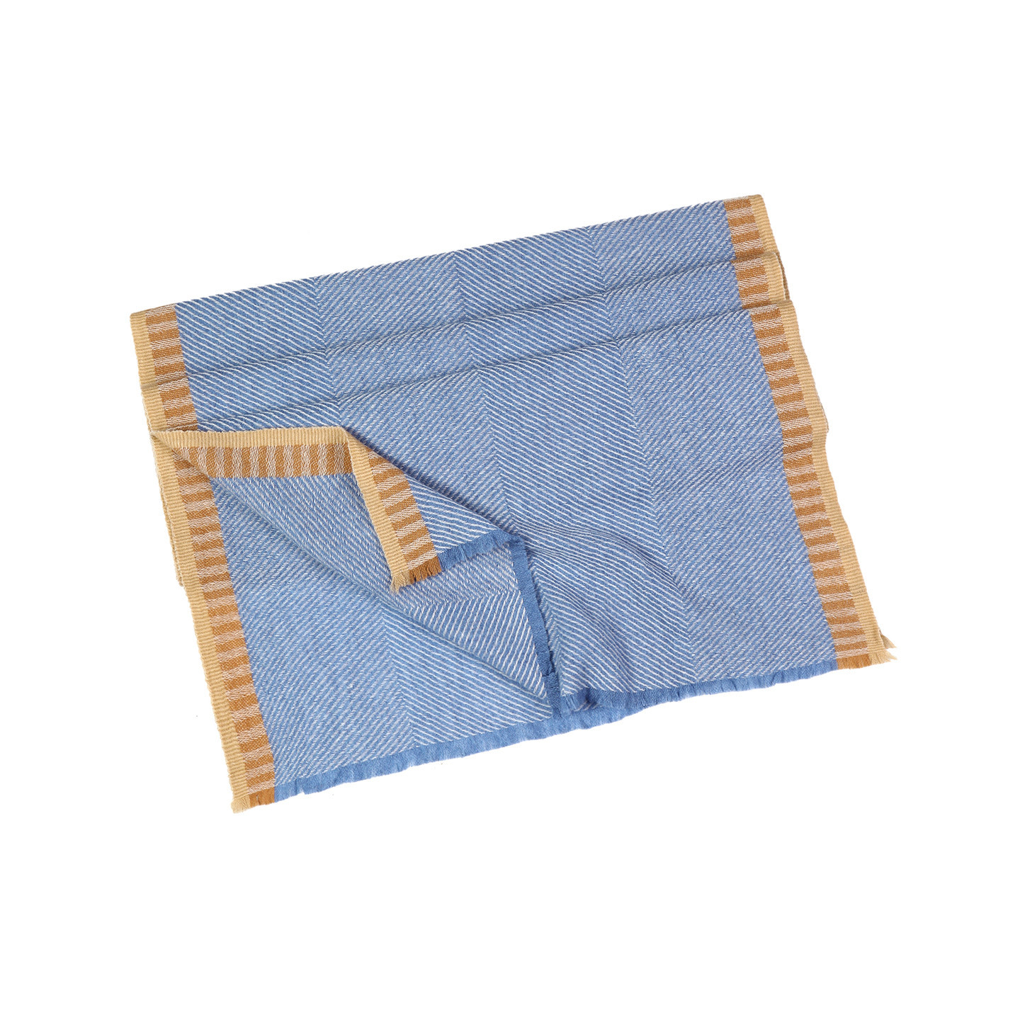 Écharpe laine Matin d'Azur