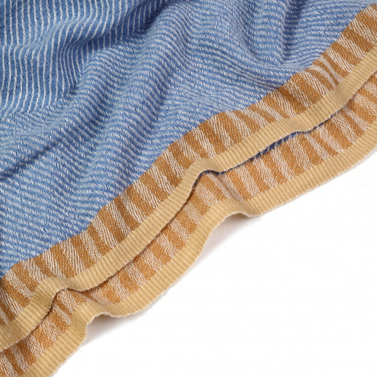 Écharpe laine Matin d'Azur