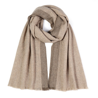 Écharpe laine Sable Éthéré