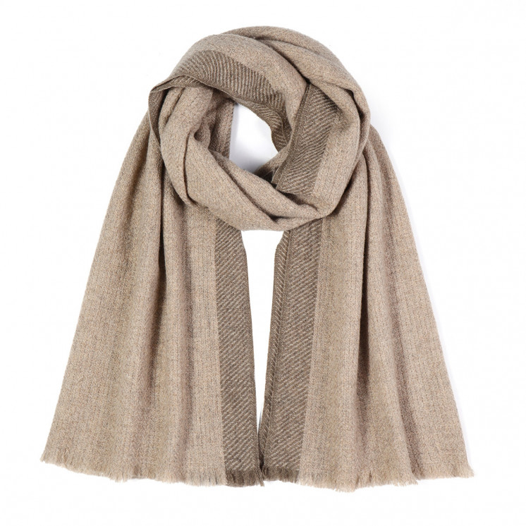 Écharpe laine Sable Éthéré