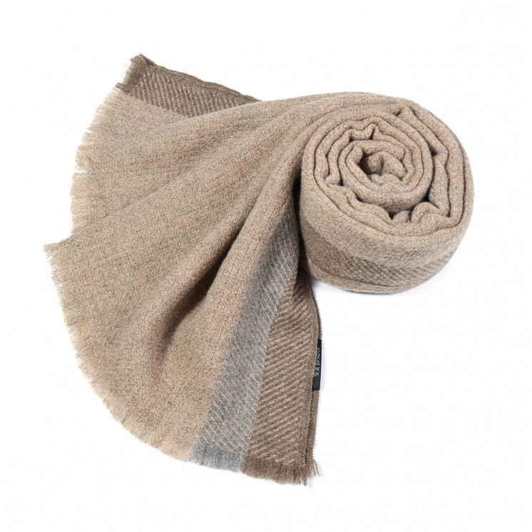 Écharpe laine Sable Éthéré