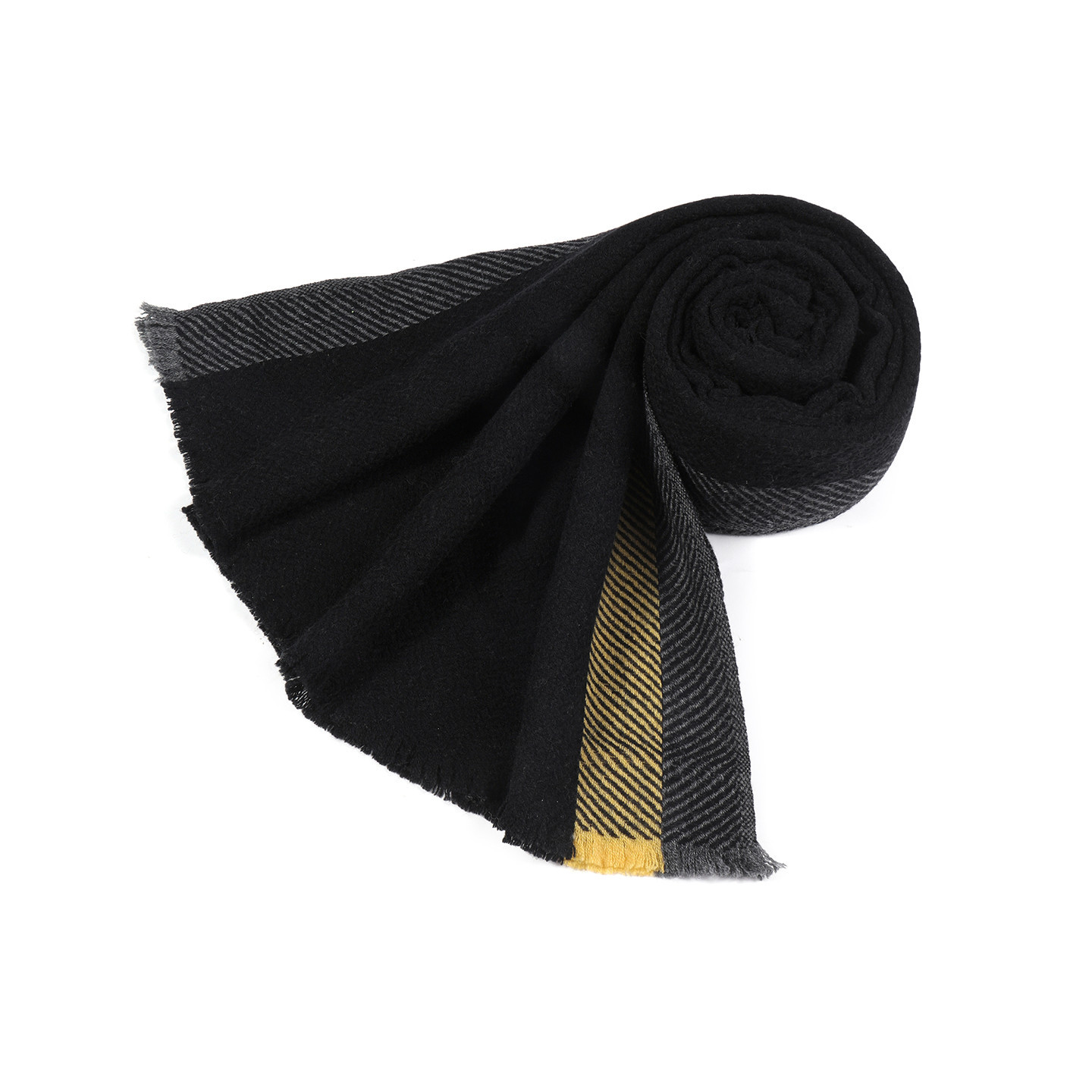 Écharpe laine Nuit Dorée