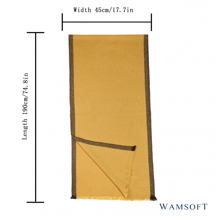 Écharpe laine Éclat de Miel