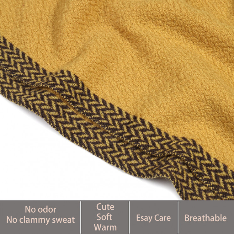 Écharpe laine Éclat de Miel