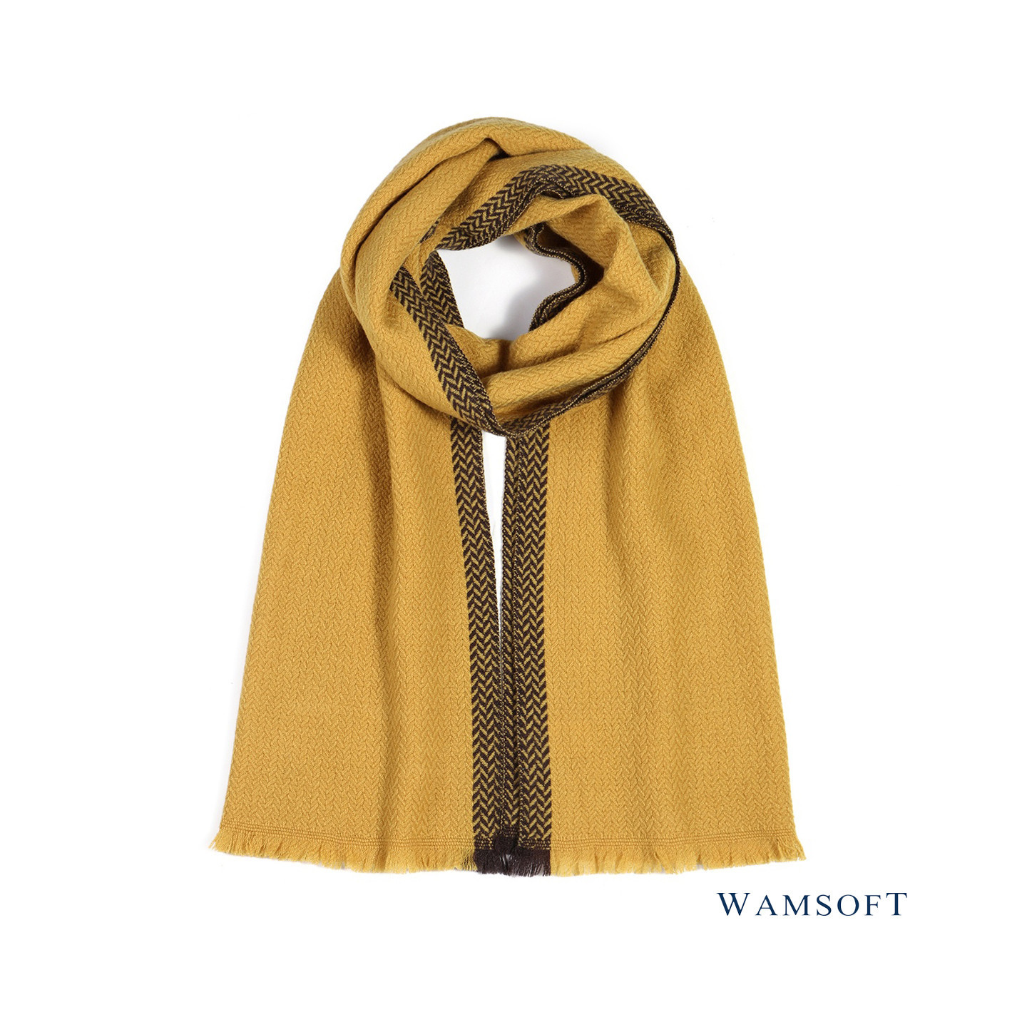 Écharpe laine Éclat de Miel