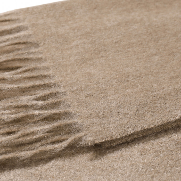 Écharpe cachemire Beige Épure