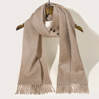 Écharpe cachemire Beige Épure
